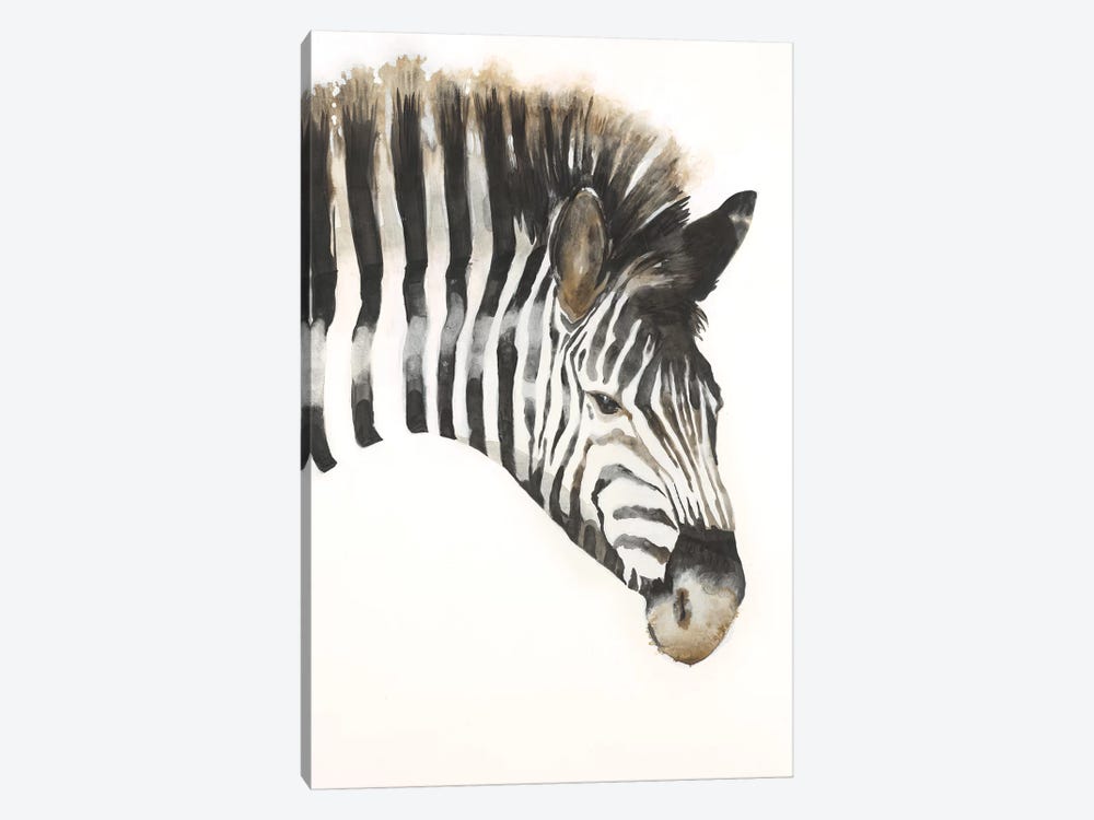Zebra Stripes by Liz Jardine 1-piece Art Print
