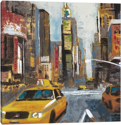 Bright Lights, Big City II Canvas Art Print - Liz Jardine