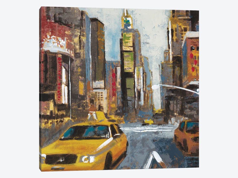 Bright Lights, Big City II by Liz Jardine 1-piece Canvas Art