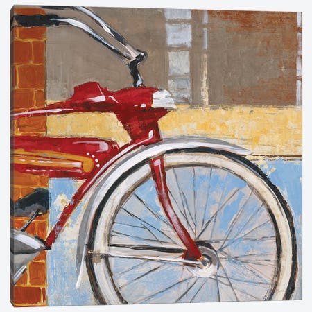 Bicycle Canvas Print #JAR192} by Liz Jardine Canvas Print