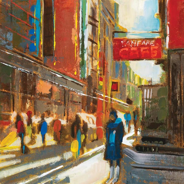Liz Jardine: Bright Lights, Big City III by Liz Jardine