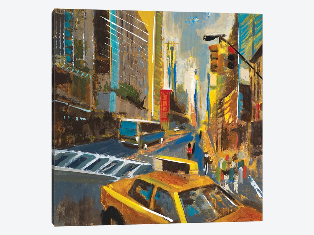 Bright Lights, Big City IV by Liz Jardine 1-piece Canvas Art Print