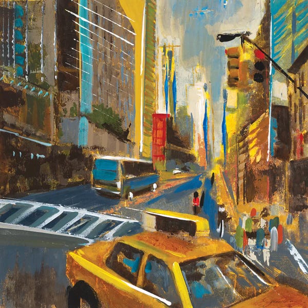 Liz Jardine: Bright Lights, Big City IV by Liz Jardine