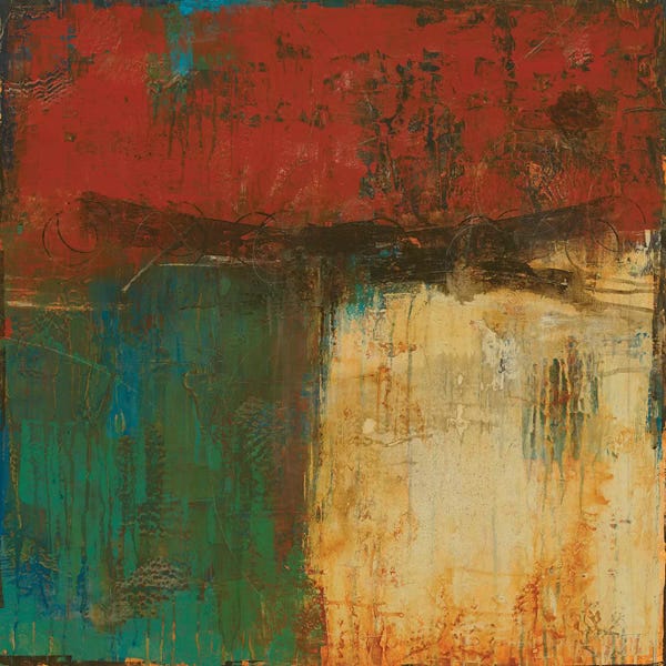 Liz Jardine: Red Sky At Night I by Liz Jardine