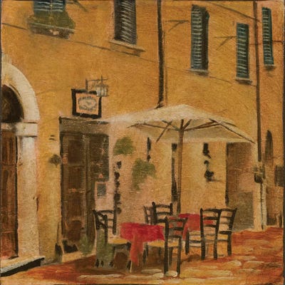 Trip Around The World III by Liz Jardine metal wall art