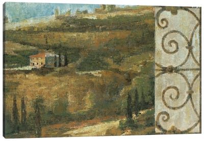 Tuscan Gateway II Canvas Art Print - Mediterranean Décor