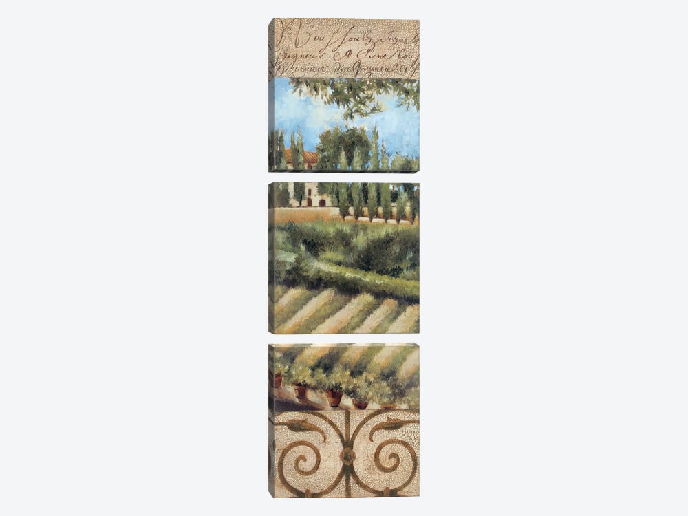 Tuscany Villa I 3-piece Canvas Art