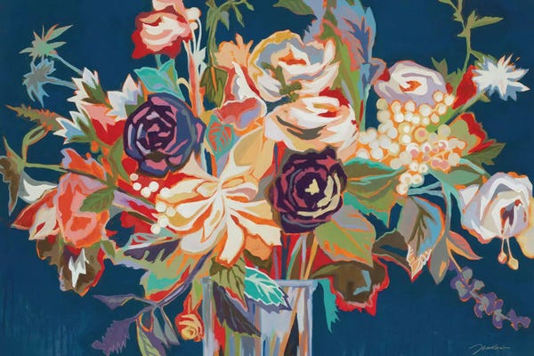 Third And Wall Art Group: Deja Blue by Liz Jardine