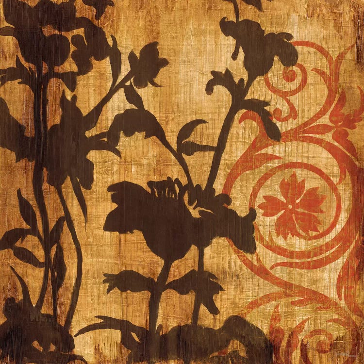 Chocolate Scroll by Liz Jardine wall art