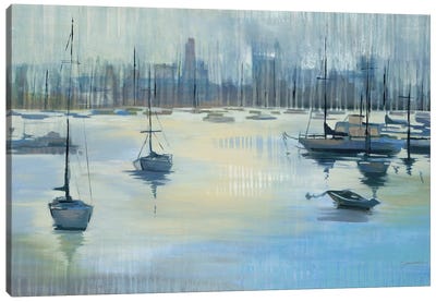 Dropping Anchor Canvas Art Print - Dock & Pier Art