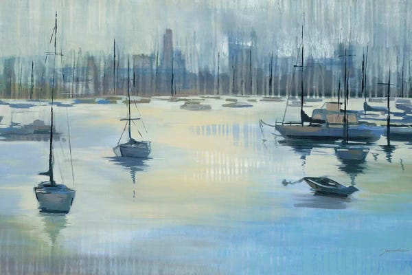 Sailboats: Dropping Anchor by Liz Jardine
