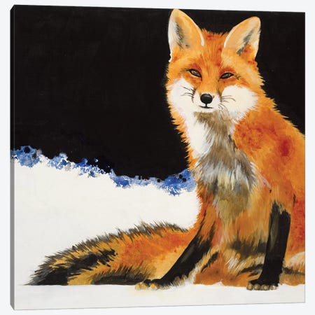 Fox Canvas Print #JAR287} by Liz Jardine Canvas Wall Art