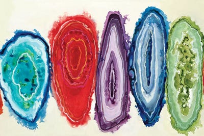 Geode Slice by Liz Jardine art print