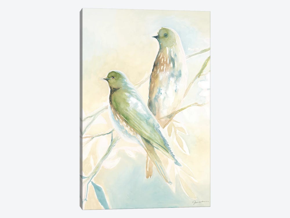 Love Birds by Liz Jardine 1-piece Canvas Print