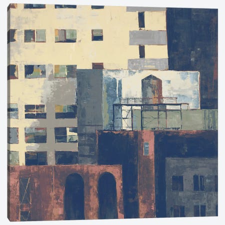 Urban Landscape I Canvas Print #JAR309} by Liz Jardine Canvas Art