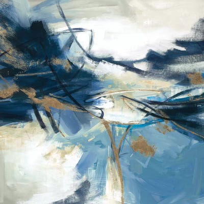 Gold Rush V1 by Liz Jardine art print