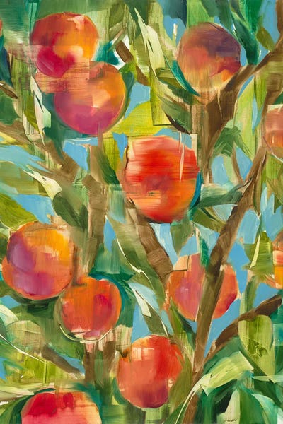 Tropical Leaves: Just Peachy by Liz Jardine
