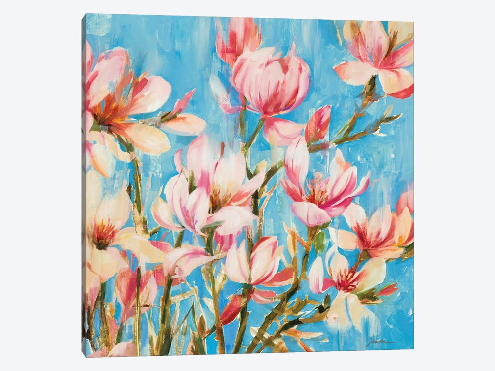 Magnolias In Bloom by Liz Jardine 1-piece Canvas Art