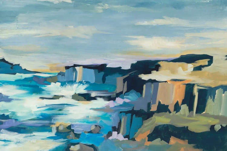 Sienna Cliffs by Liz Jardine wall art