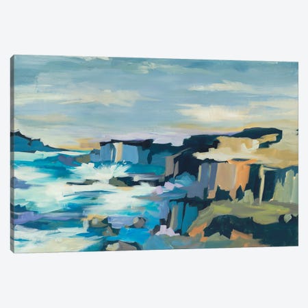 Sienna Cliffs Canvas Print #JAR357} by Liz Jardine Canvas Wall Art