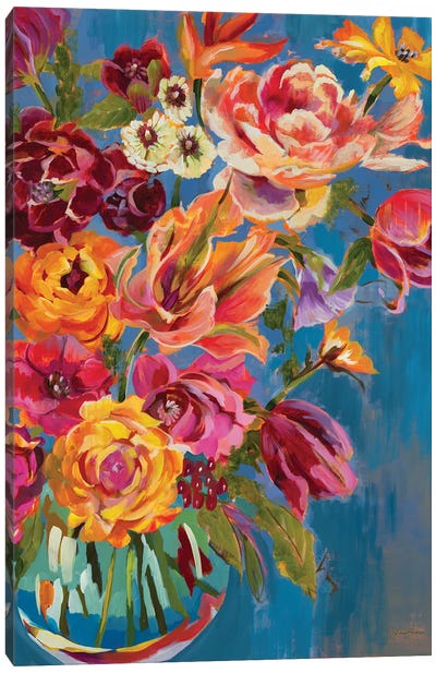 Spring Bouquet Canvas Art Print - Liz Jardine