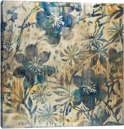 Daisy Chain Canvas Art Print - Floral & Botanical Patterns