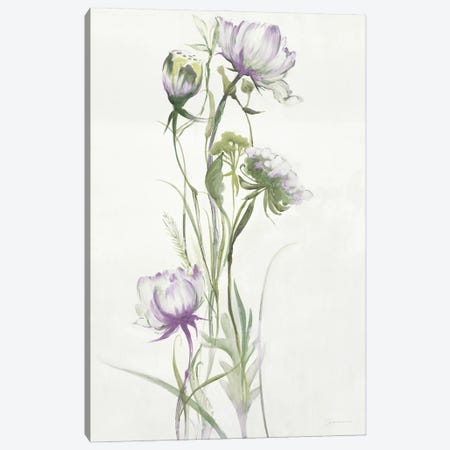 Late Summer Wildflowers I Canvas Print #JAR413} by Liz Jardine Canvas Artwork