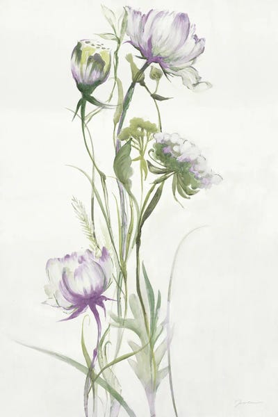 Liz Jardine: Late Summer Wildflowers I by Liz Jardine