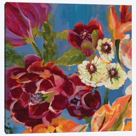 Spring Bouquet I Canvas Print #JAR419} by Liz Jardine Canvas Art