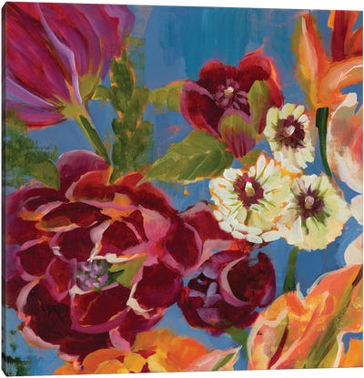 Spring Bouquet I Canvas Art Print - Liz Jardine