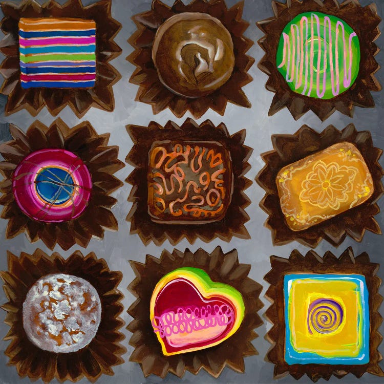 Eye Candy II by Liz Jardine wall art
