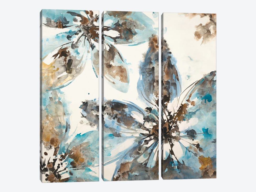 Flower Forms by Liz Jardine 3-piece Art Print