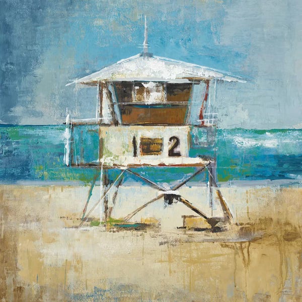 Beach Lover: Lifeguard Tower by Liz Jardine