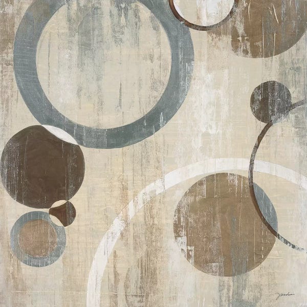 Circular Abstract: Orlando Mod Circles I by Liz Jardine