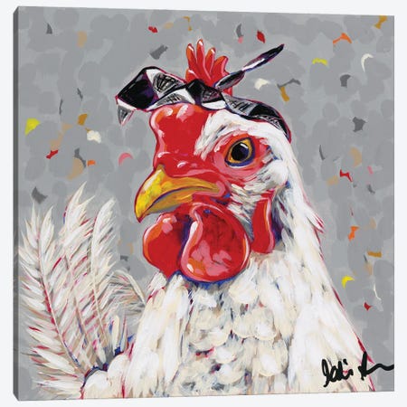 Farm Pop-Rosie Canvas Print #JAU17} by Jodi Augustine Canvas Wall Art