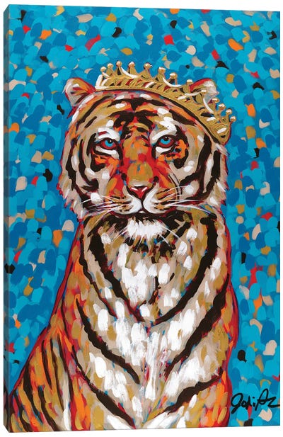 Queen Tiger Canvas Art Print