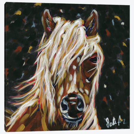 Blondie Canvas Print #JAU22} by Jodi Augustine Canvas Artwork