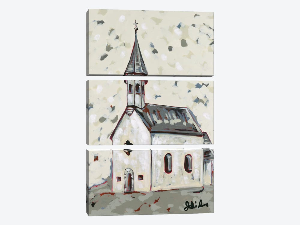 Here Is The Steeple by Jodi Augustine 3-piece Canvas Print