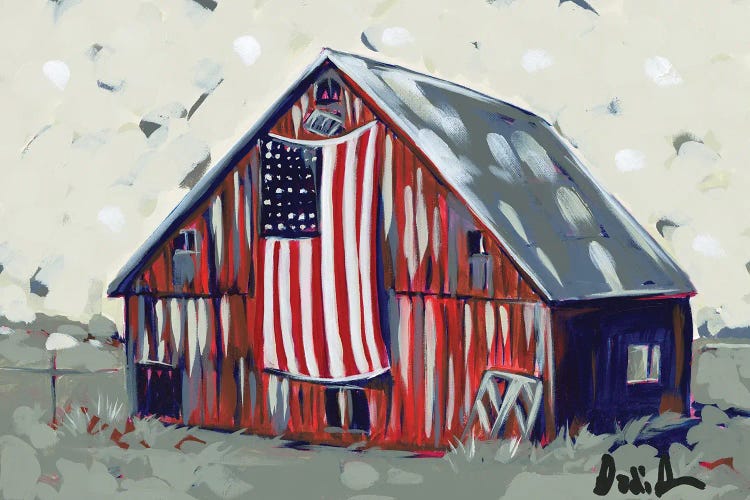 Farm Pop Barn I-Flag