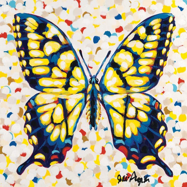 Jodi Augustine: Pop Butterfly I by Jodi Augustine