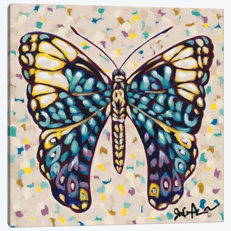 Pop Butterfly II Canvas Print #JAU33} by Jodi Augustine Art Print