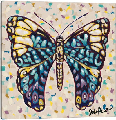 Pop Butterfly II Canvas Art Print