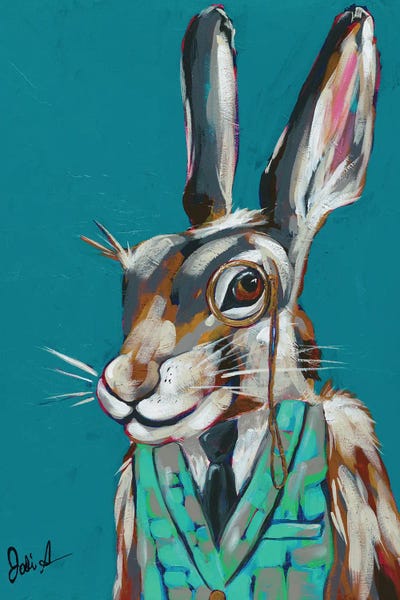 Jodi Augustine: Spy Animals III-Riddler Rabbit by Jodi Augustine