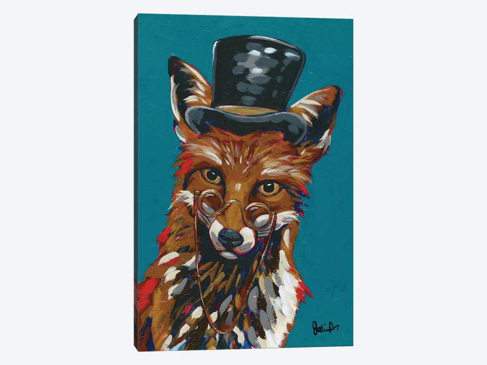 Spy Animals IV-Sly Fox by Jodi Augustine 1-piece Art Print