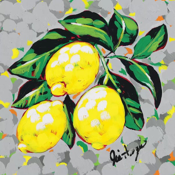 Jodi Augustine: Fruit Sketch Lemons by Jodi Augustine