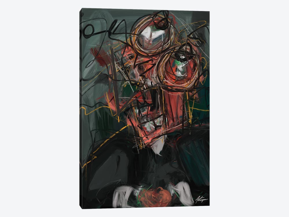 Self Destruction II  by Jack Avetisyan 1-piece Canvas Print