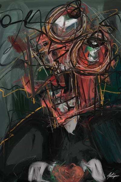 Mental Health Awareness: Self Destruction II  by Jack Avetisyan