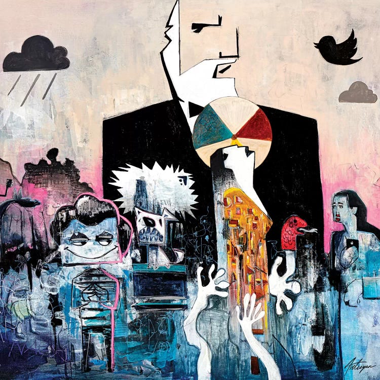 The Messengers by Jack Avetisyan wall art