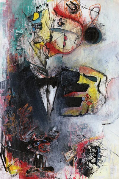 Similar To Jackson Pollock: Figure It Out by Jack Avetisyan