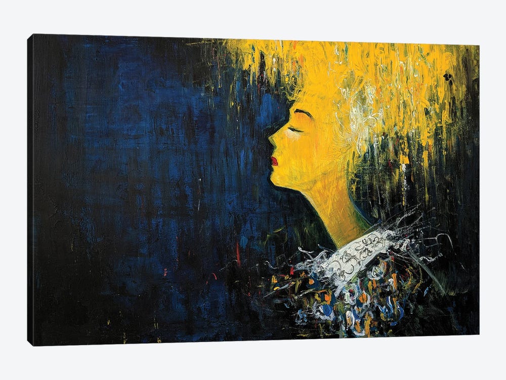 In Yellow III by Jack Avetisyan 1-piece Canvas Artwork
